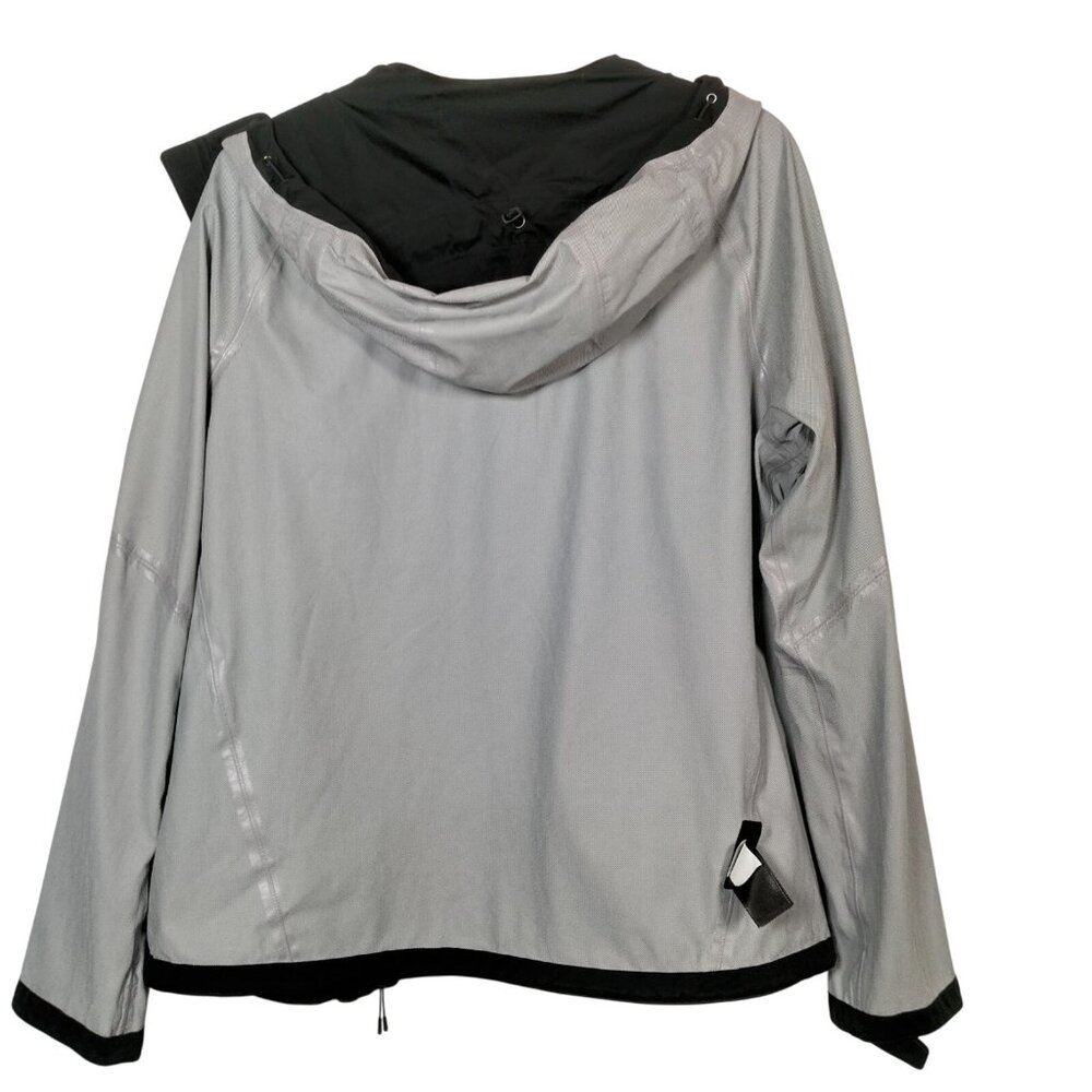 The North Face Jacket Men Medium Black Lightweight Hooded Dryvent BCG Gamma Logo - Picture 4 of 14